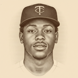 Engraved portrait of Kendry Rojas